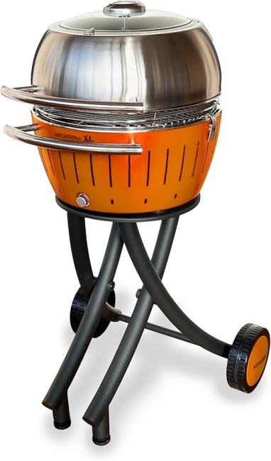 LotusGrill XL Garden Set - Mandarin Orange